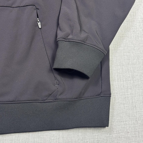 BYLT Premium Basics Full Zip Jacket Hoodie Mens XL Black Stretch Performance - Picture 6 of 8